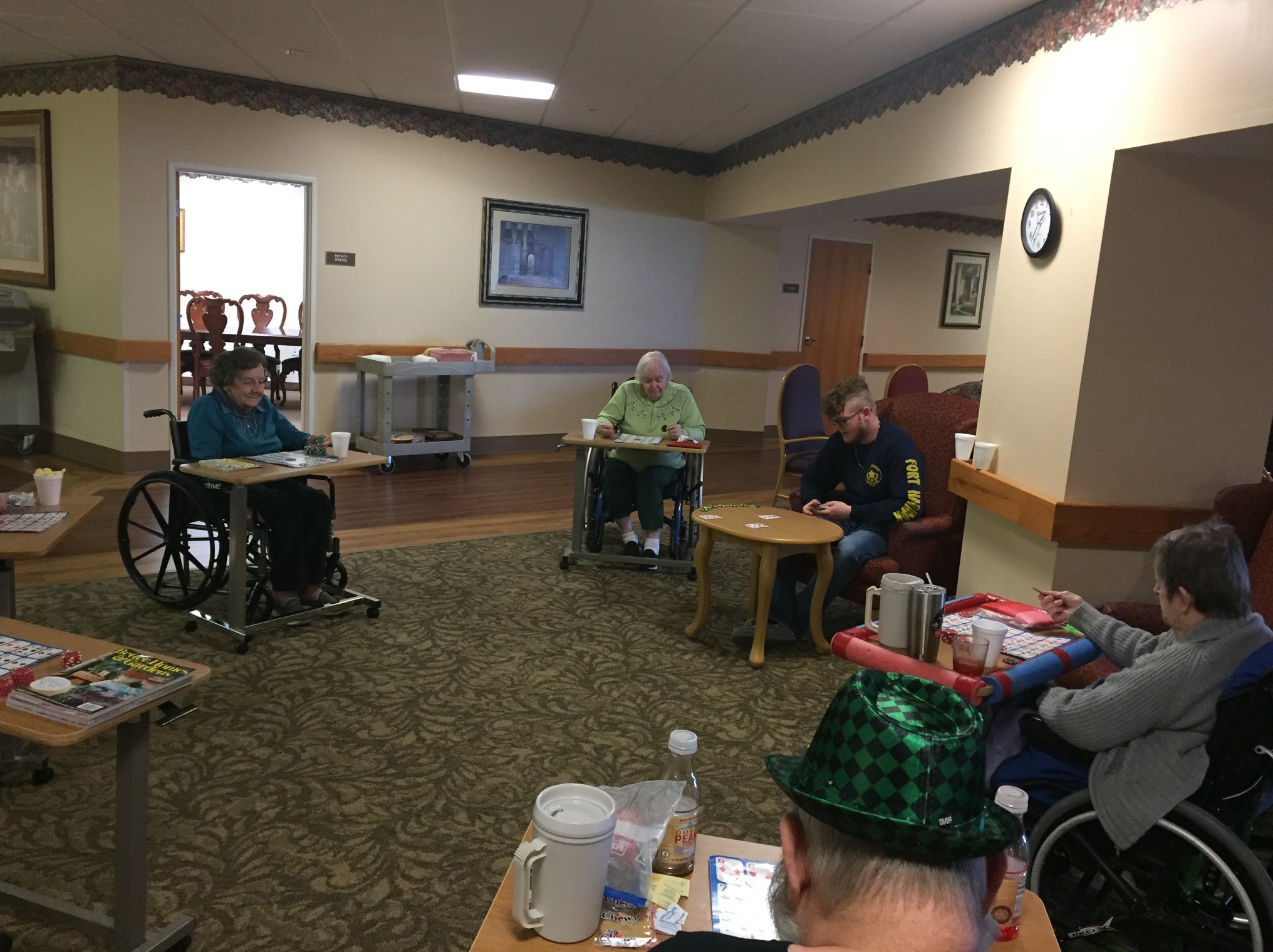Games Go On at Emerald Pointe Health and Rehabilitation